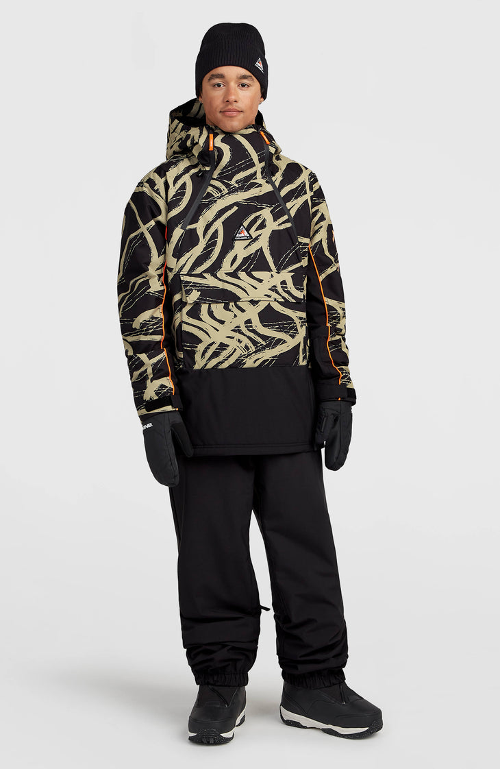 FWC'Play Asymmetric wintersportjas | Beige Snowtracks