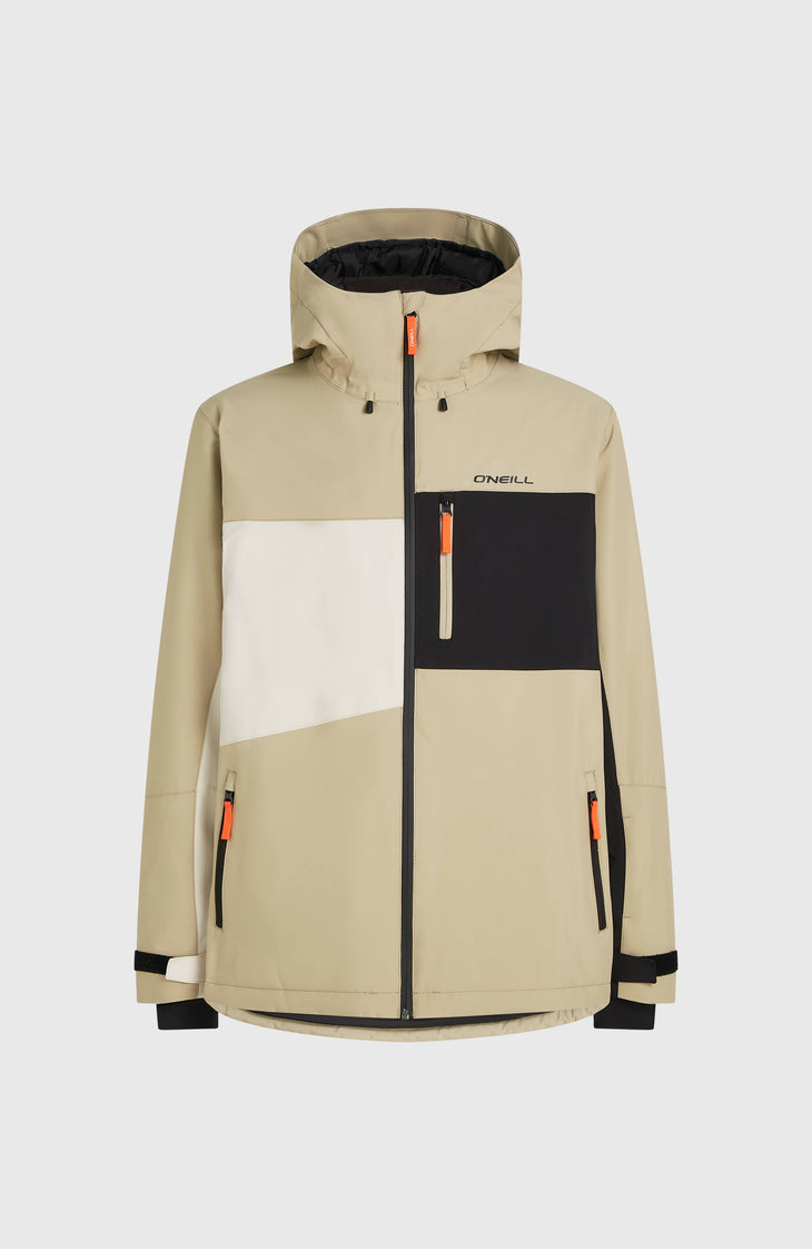 FWC'Cruz Triple wintersportjas | Olive Blush Colour Block