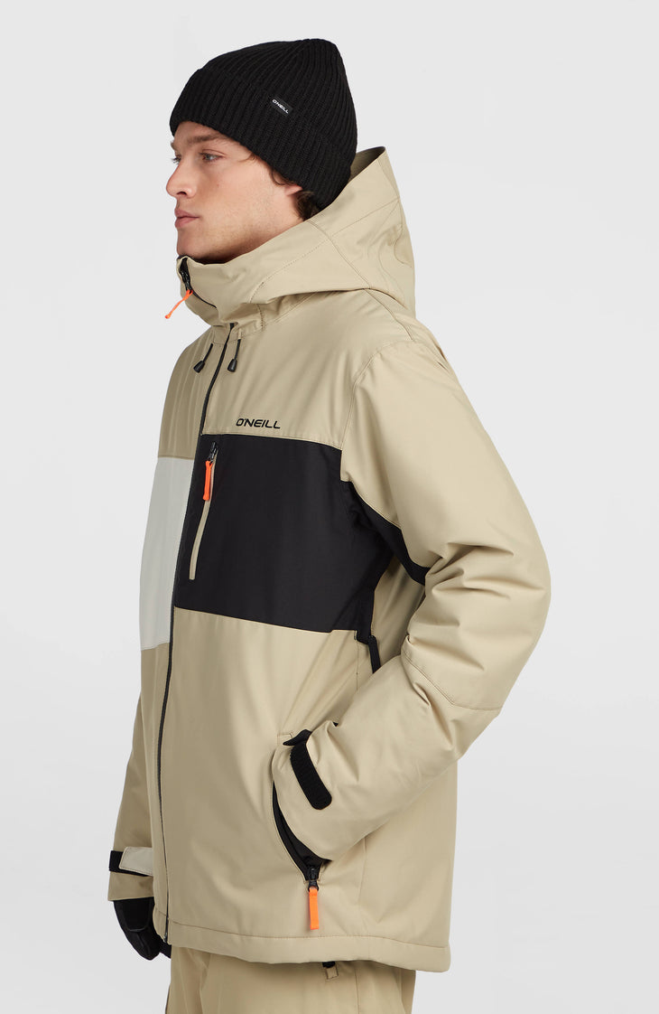 FWC'Cruz Triple wintersportjas | Olive Blush Colour Block