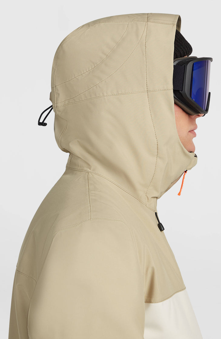 FWC'Cruz Triple wintersportjas | Olive Blush Colour Block