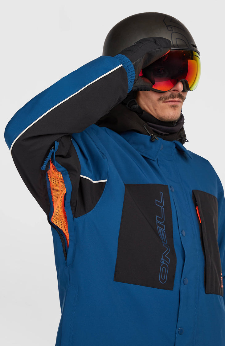 FWC'Play Shacket wintersportjas | Regal Blue Colour Block