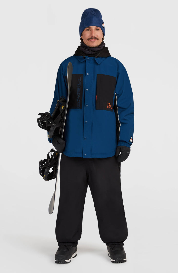 FWC'Play Shacket wintersportjas | Regal Blue Colour Block