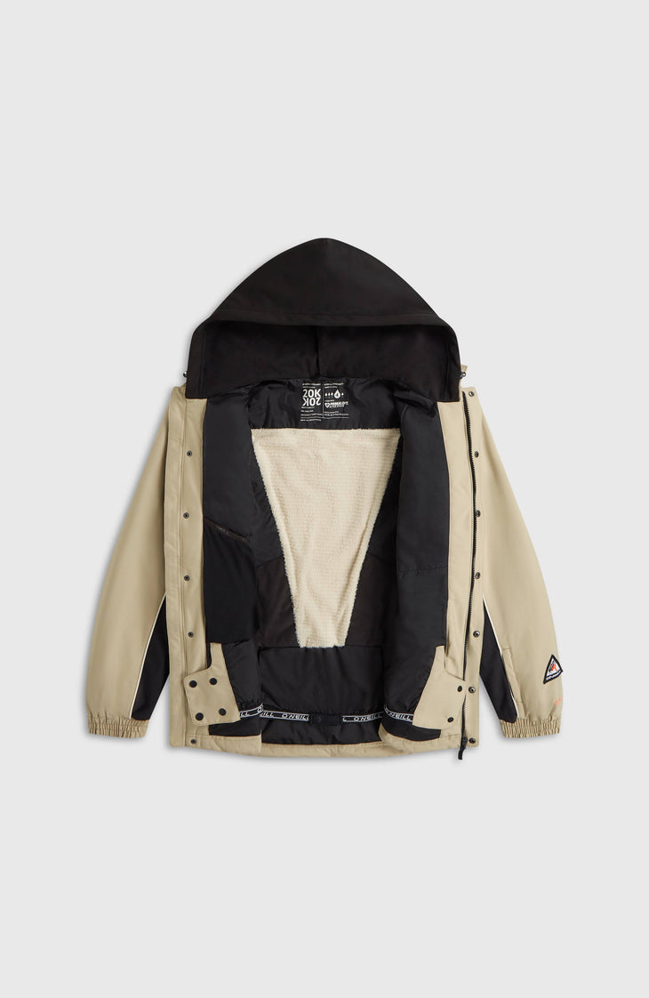 FWC'Play Shacket wintersportjas | Olive Blush Colour Block
