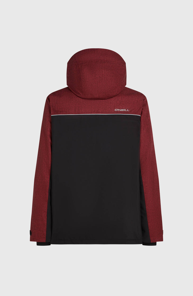 FWC'Cruz Melange wintersportjas | Tamarillo Colour Block
