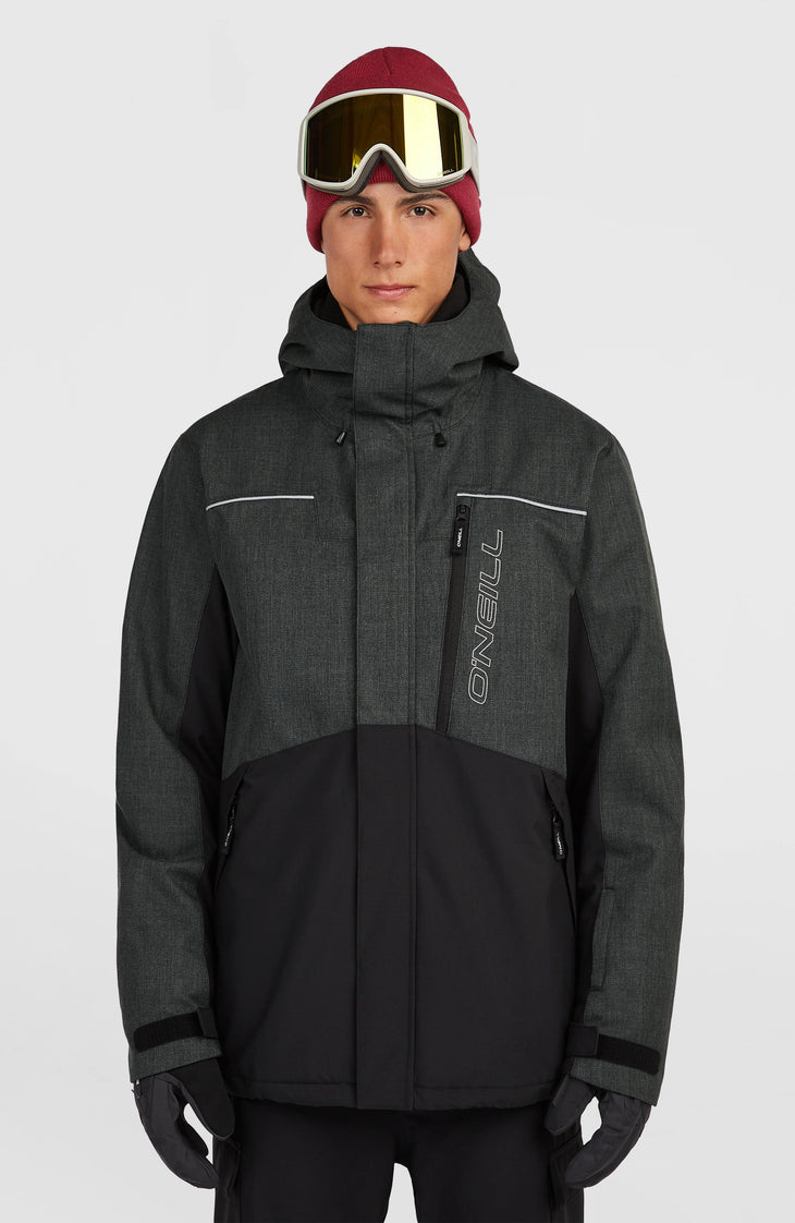 FWC'Cruz Melange wintersportjas | Black Out Colour Block