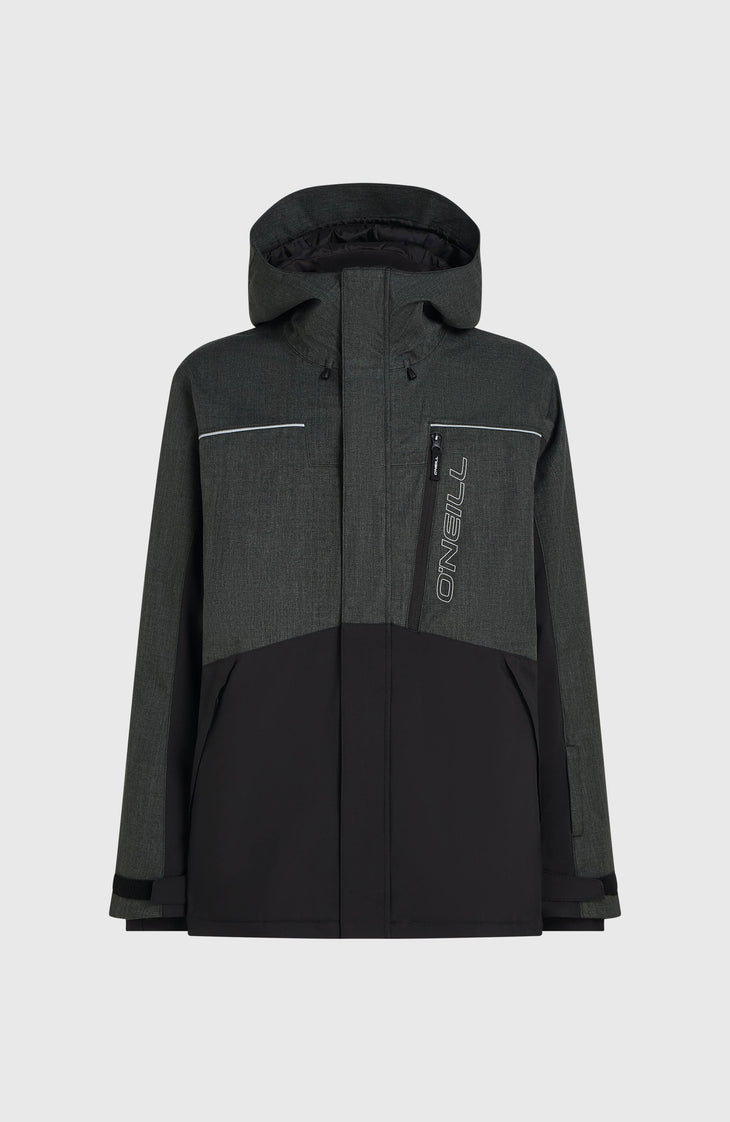 FWC'Cruz Melange wintersportjas | Black Out Colour Block