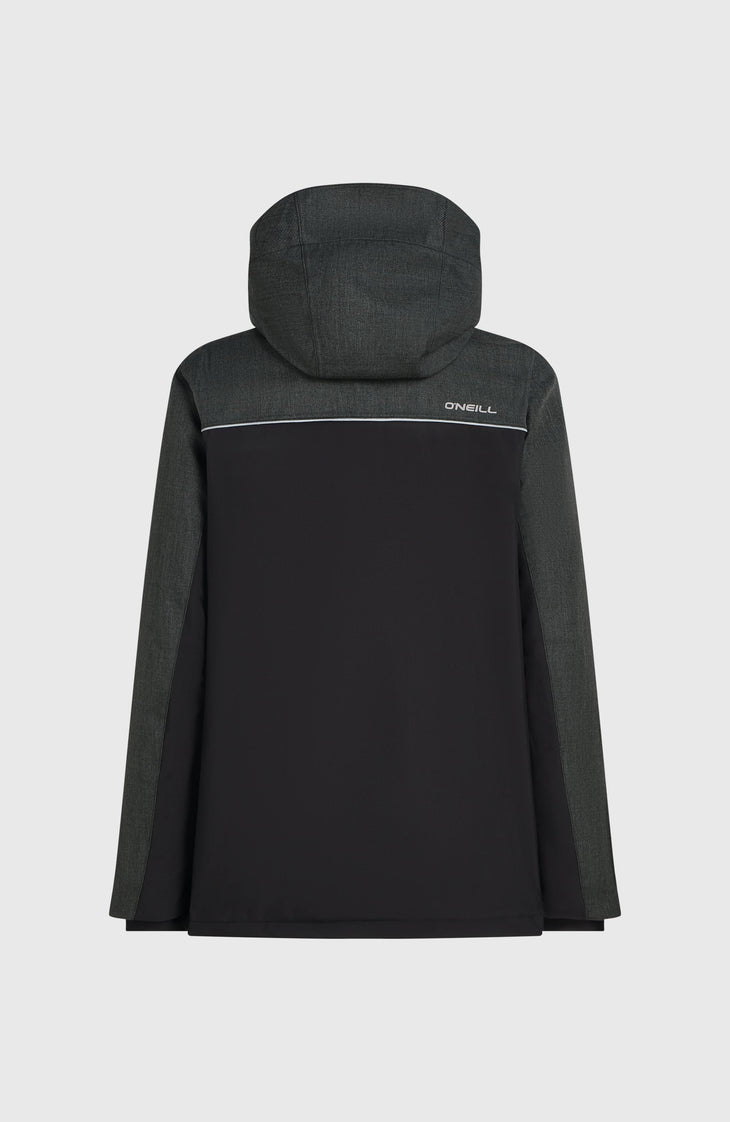 FWC'Cruz Melange wintersportjas | Black Out Colour Block