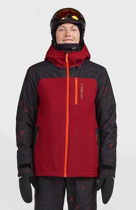 FWC'Cruz Duo wintersportjas | Tamarillo Colour Block