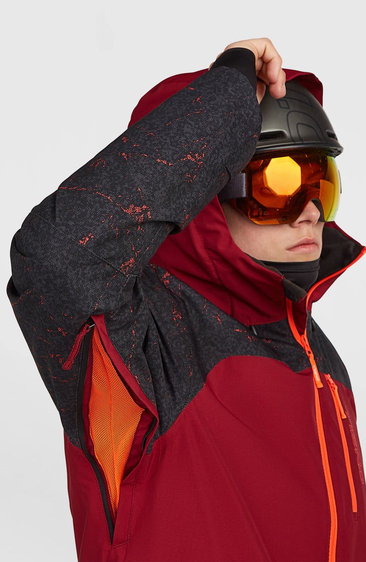 FWC'Cruz Duo wintersportjas | Tamarillo Colour Block