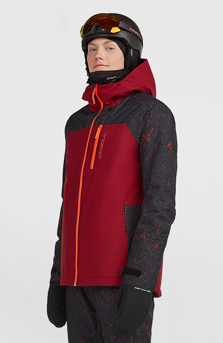 FWC'Cruz Duo wintersportjas | Tamarillo Colour Block