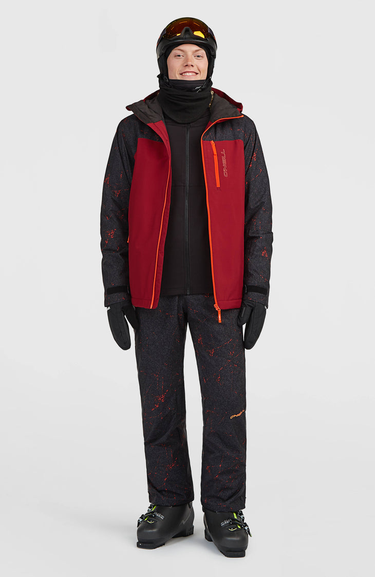FWC'Cruz Duo wintersportjas | Tamarillo Colour Block