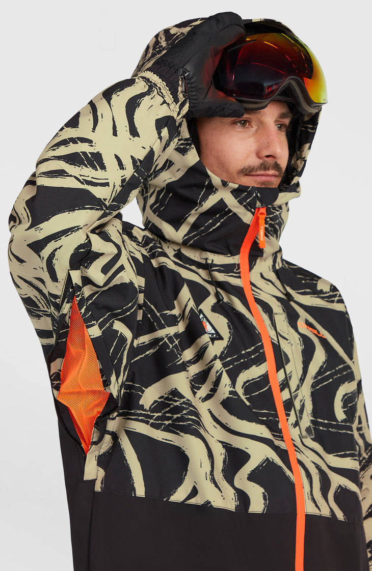 FWC'Play Park wintersportjas | Beige Snowtracks