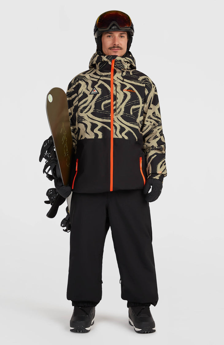 FWC'Play Park wintersportjas | Beige Snowtracks