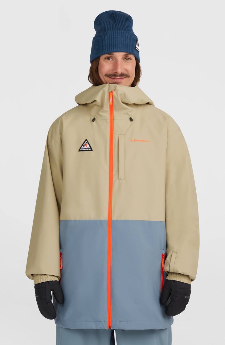 FWC'Play Park wintersportjas | Olive Blush Colour Block
