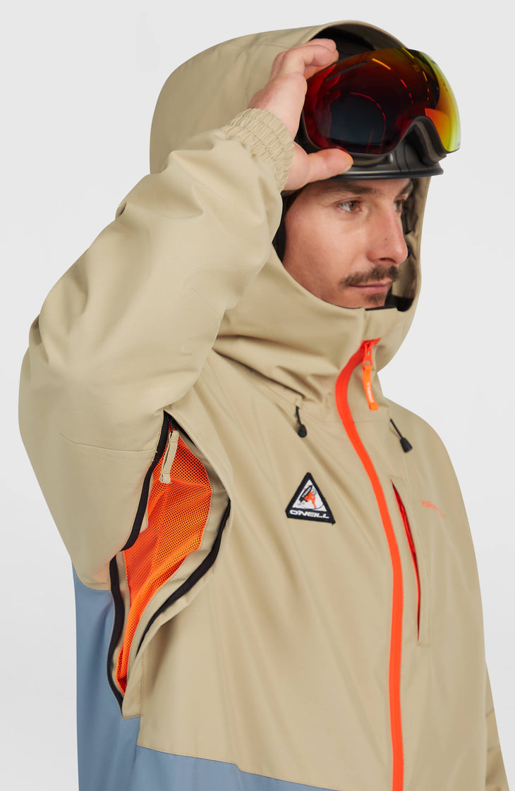 FWC'Play Park wintersportjas | Olive Blush Colour Block