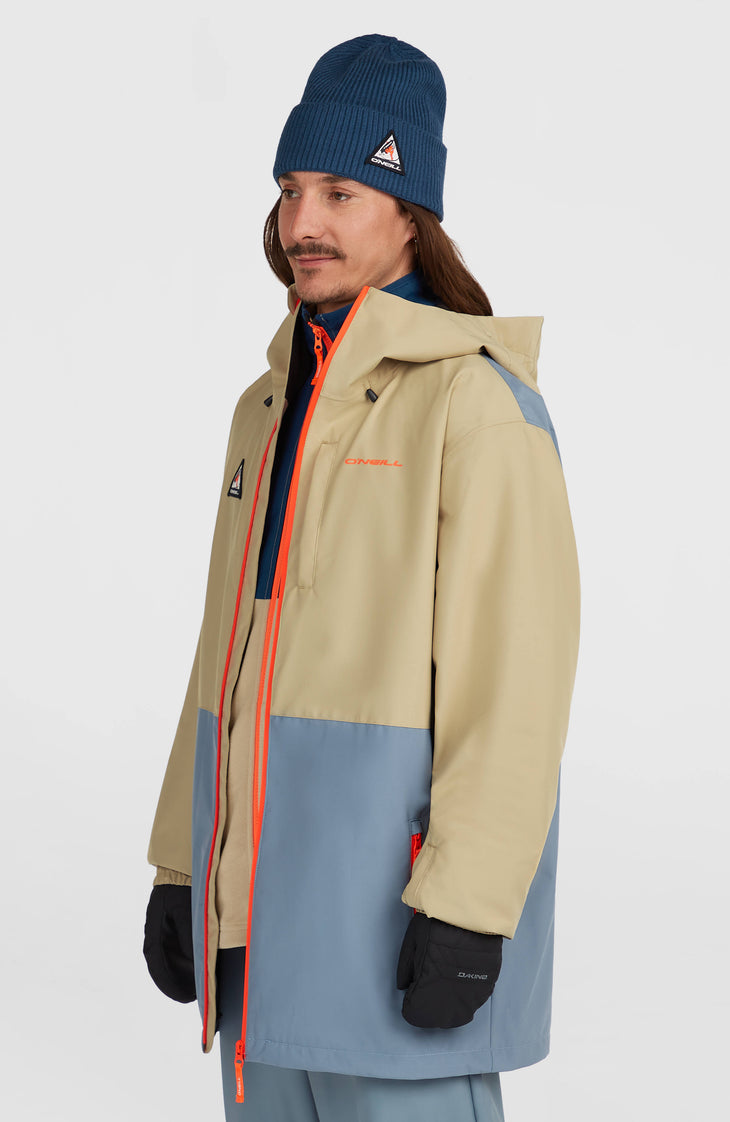 FWC'Play Park wintersportjas | Olive Blush Colour Block