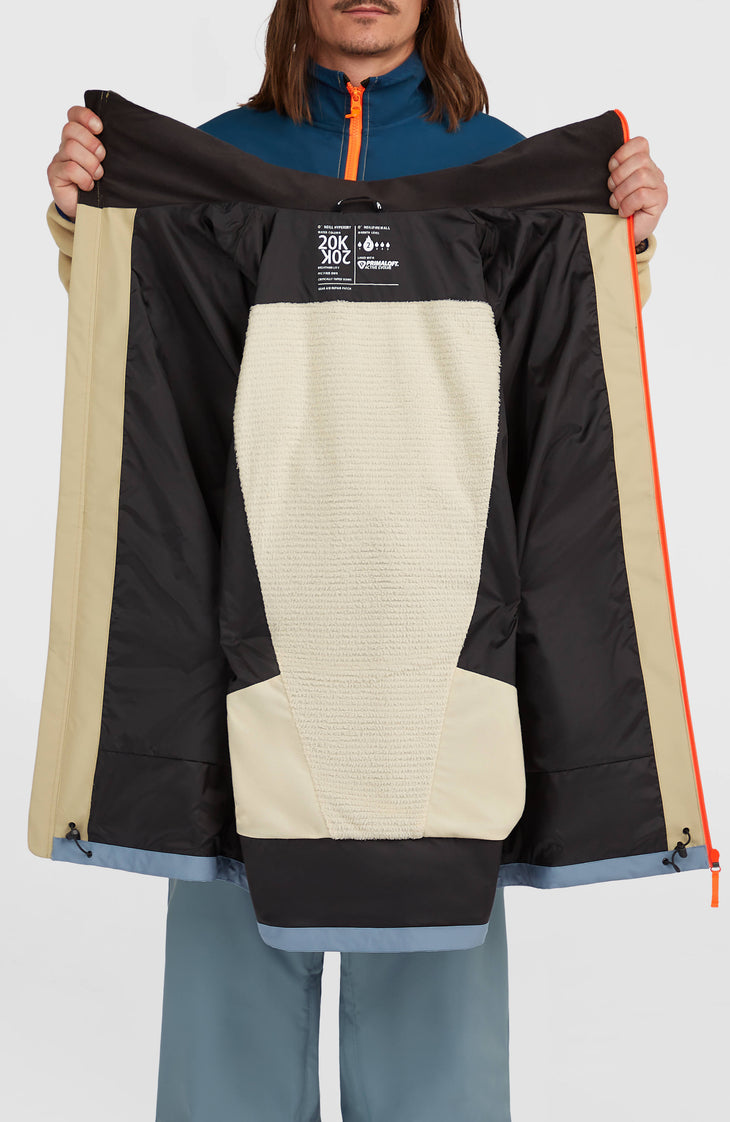 FWC'Play Park wintersportjas | Olive Blush Colour Block