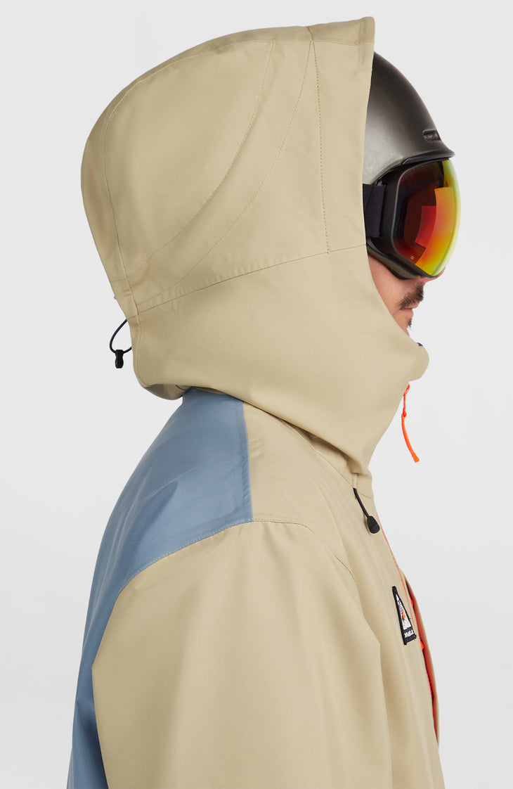 FWC'Play Park wintersportjas | Olive Blush Colour Block