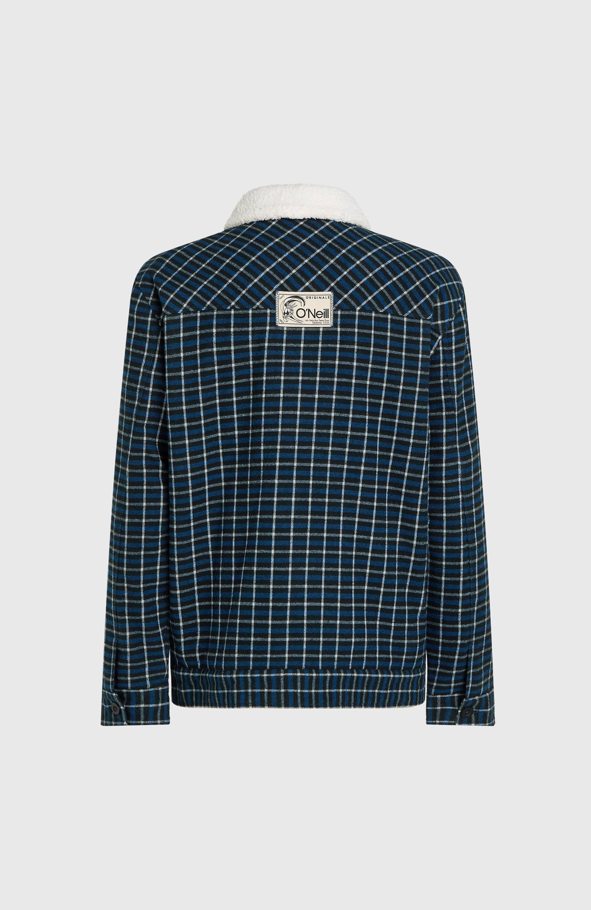 O'Riginals jas met fleecevoering | Blue Heritage Checks