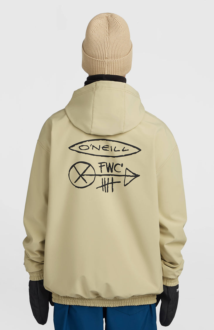 FWC'Play Softshell hoodie | Olive Blush