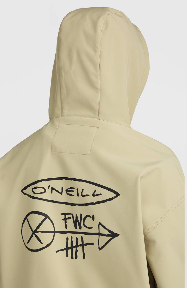 FWC'Play Softshell hoodie | Olive Blush