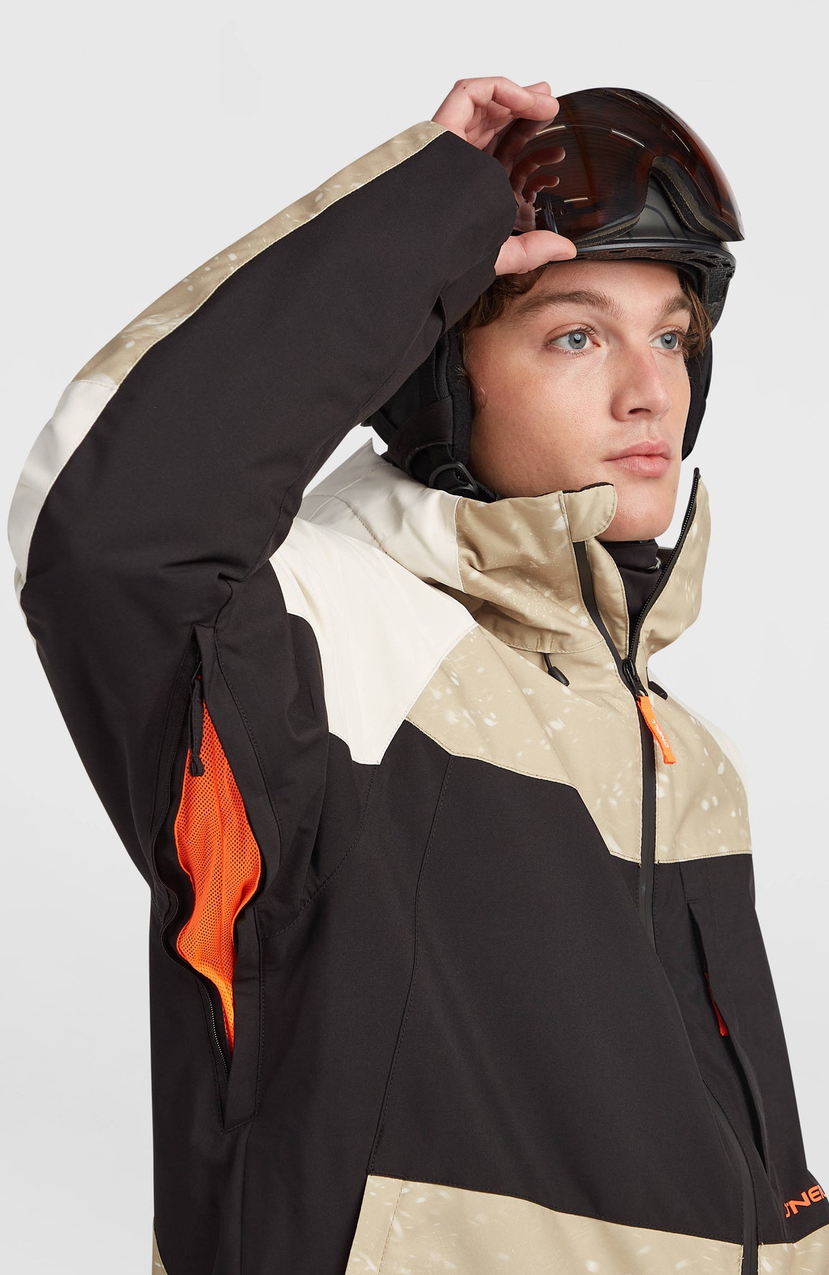 FWC'Cruz Mean Machine wintersportjas | Beige Snow Storm