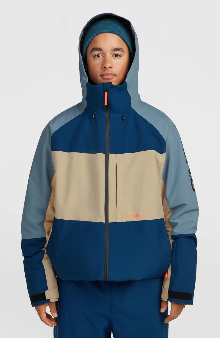 FWC'Cruz Mean Machine wintersportjas | Regal Blue Colour Block