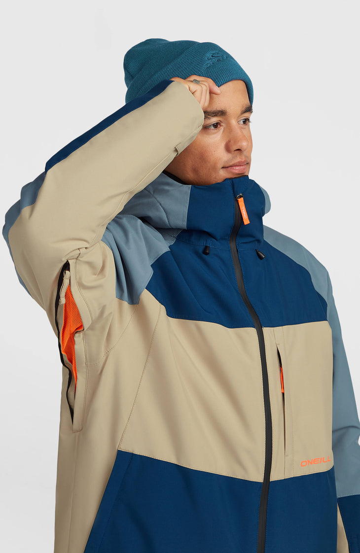 FWC'Cruz Mean Machine wintersportjas | Regal Blue Colour Block