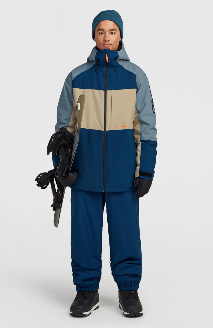 FWC'Cruz Mean Machine wintersportjas | Regal Blue Colour Block