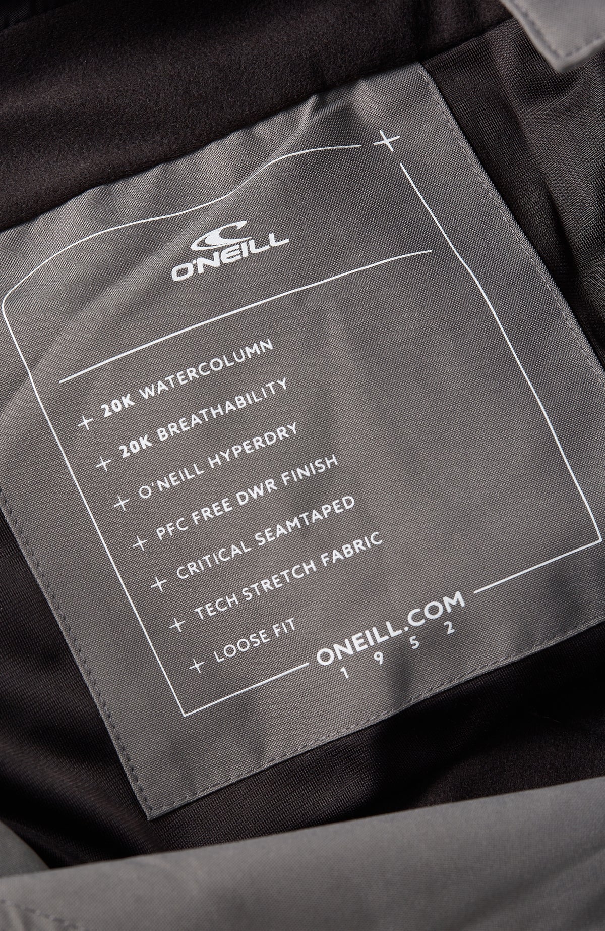 O'Riginals Bib Loose wintersportbroek | Flint Stone