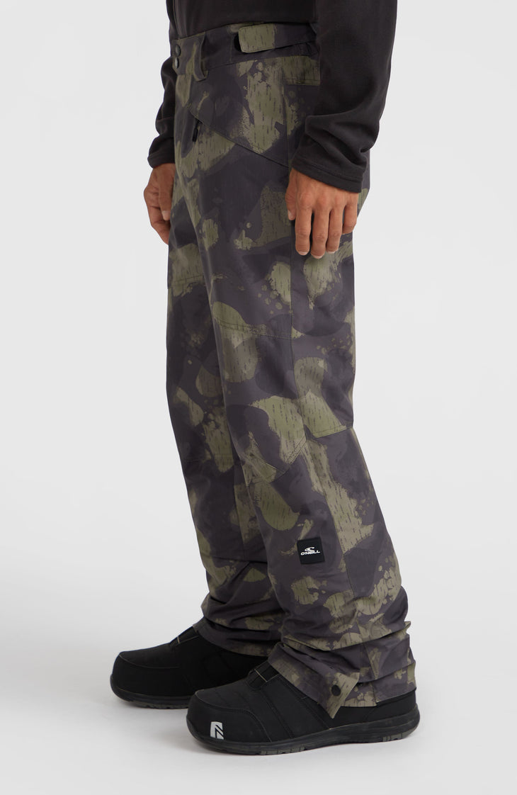 Hammer Regular wintersportbroek | Black Night Camo