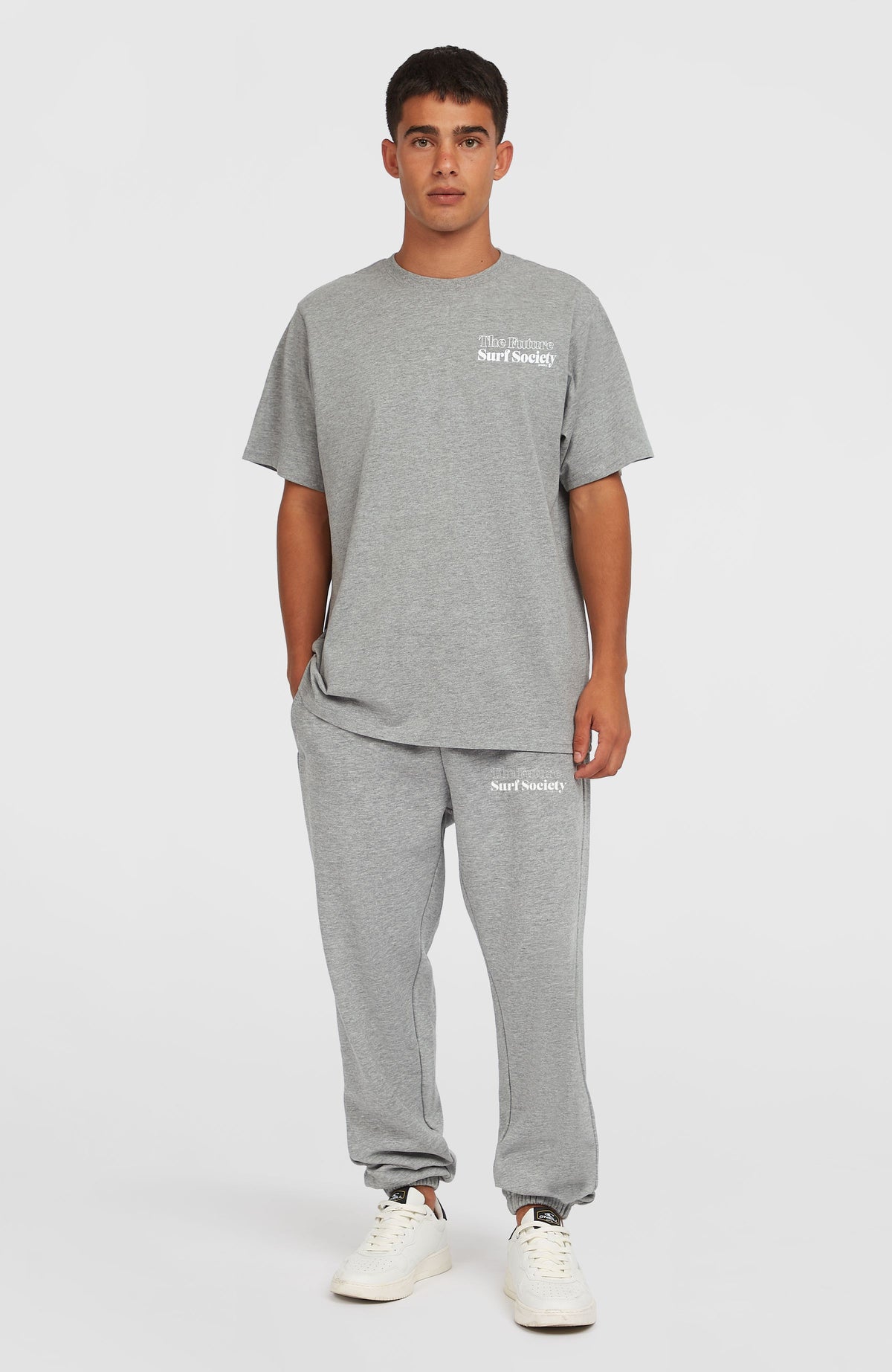 Future Surf Society joggingbroek | Silver Melee