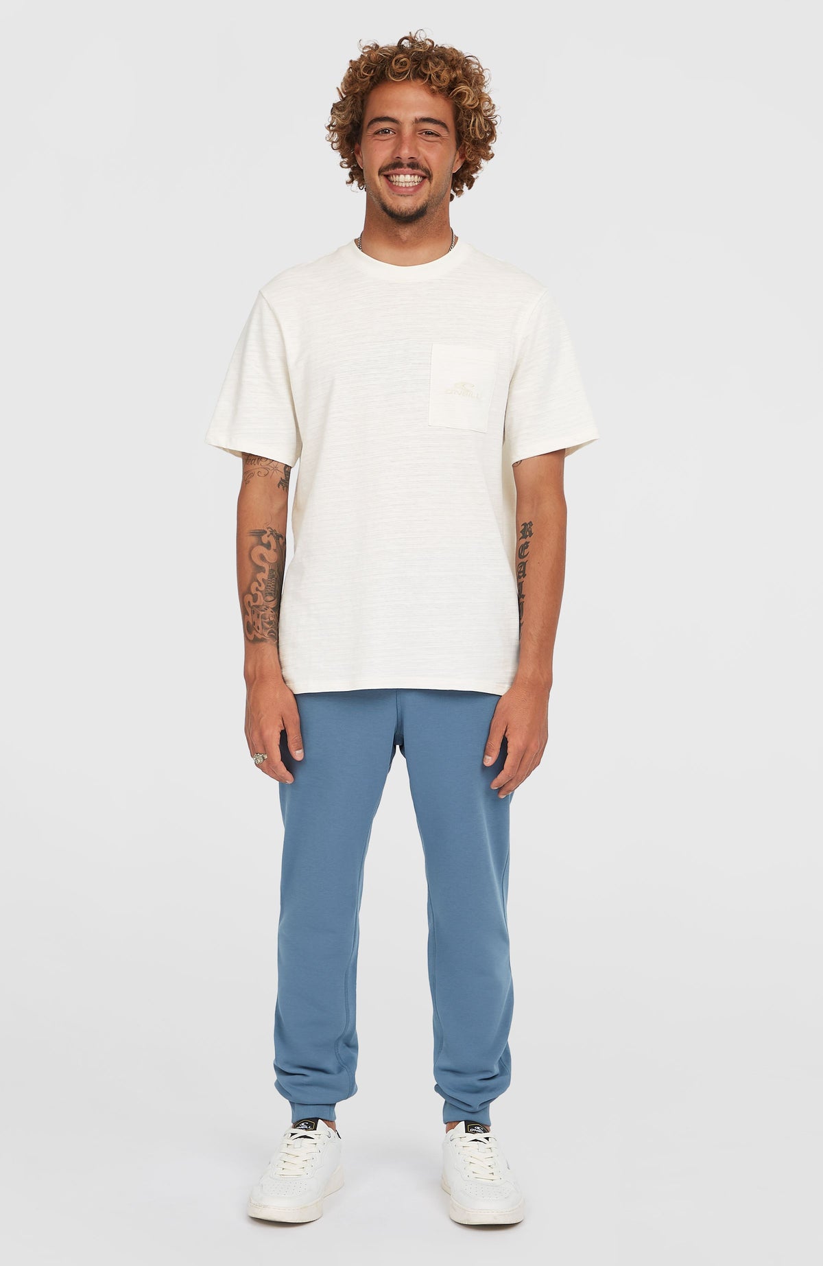 Small Logo joggingbroek | Copen Blue