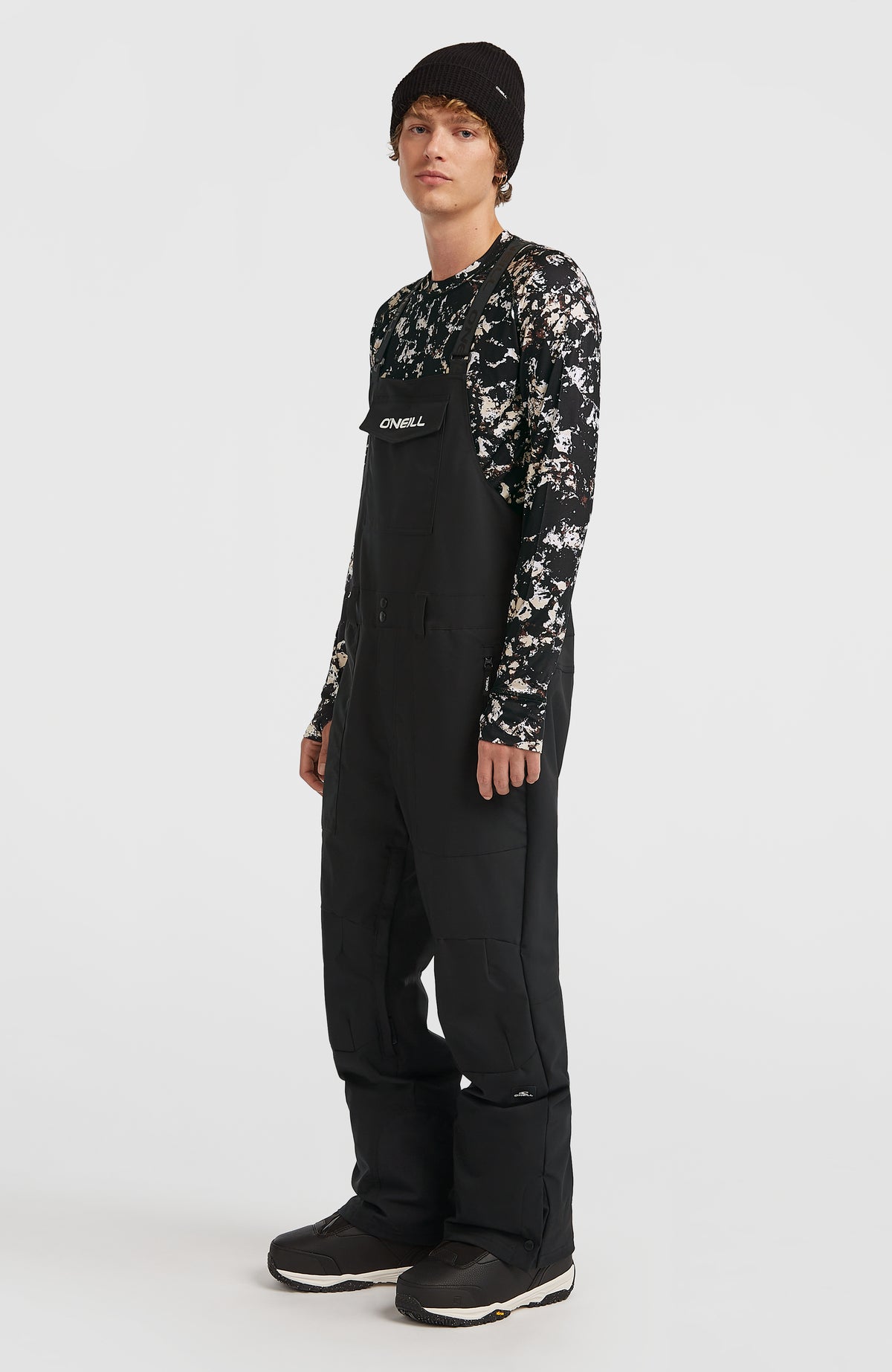 FWC'Peak Bib wintersportbroek | Black Out