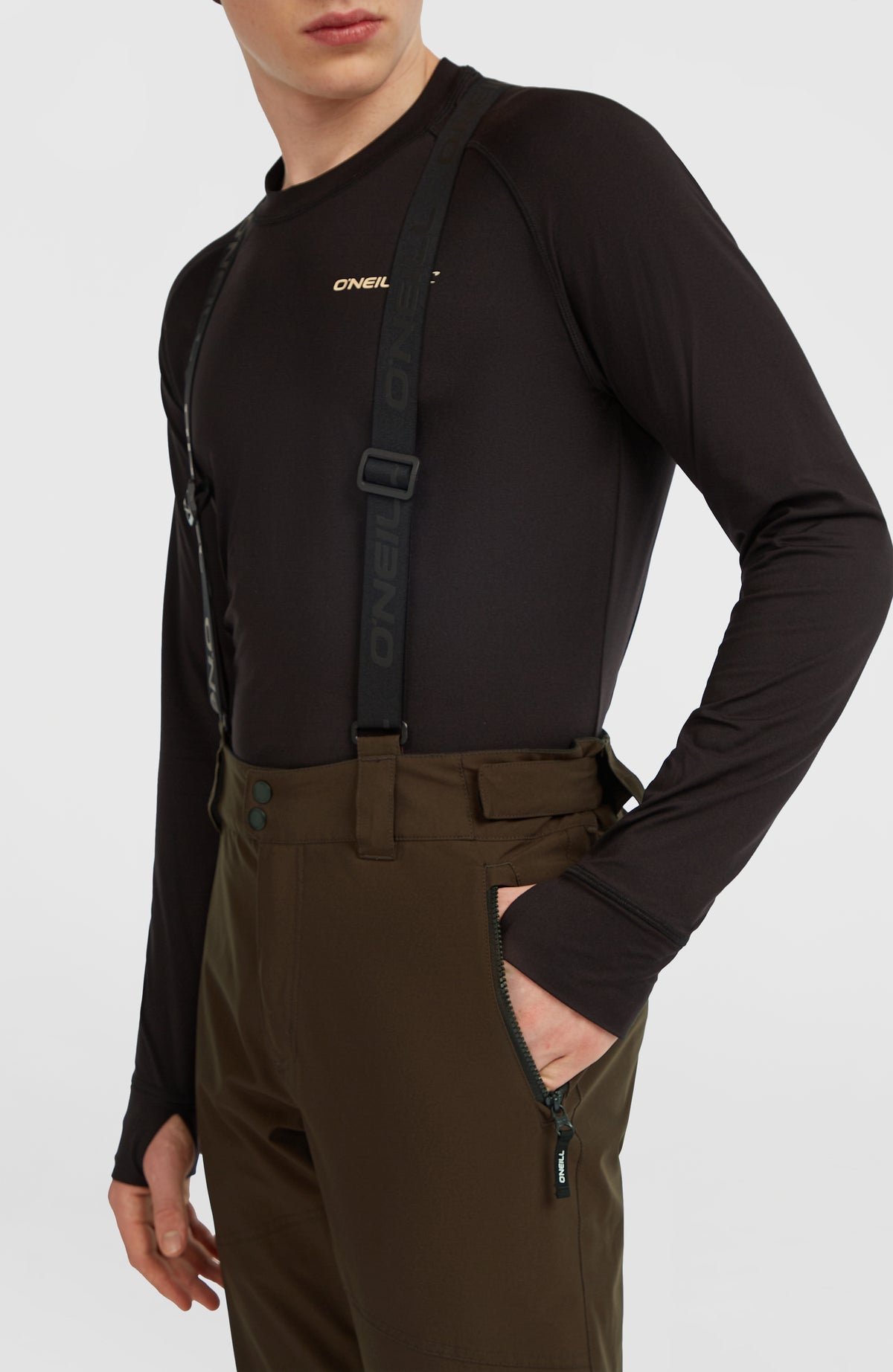FWC'Cruz wintersportbroek met bretels | Coffee Bean
