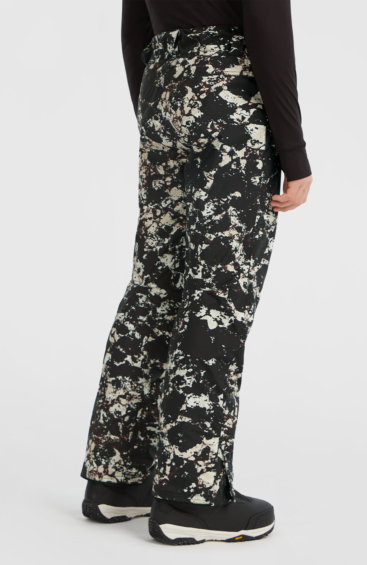 FWC'Cruz wintersportbroek | Black/Beige Quarry