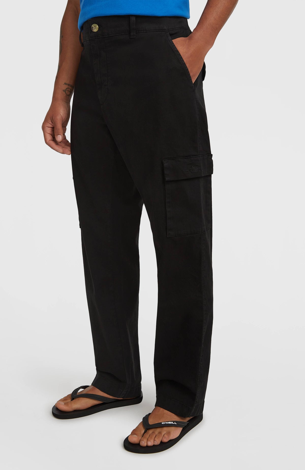 Essentials cargobroek | Black Out