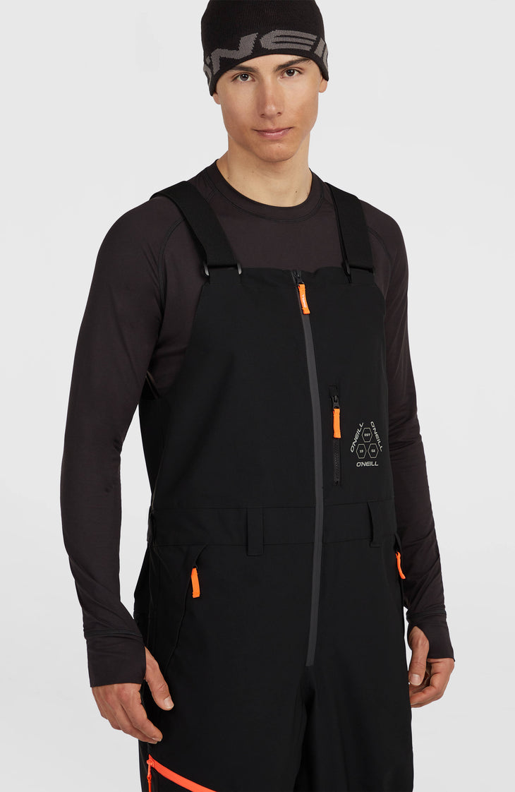 FWC'Peak Bib wintersportbroek | Black Out