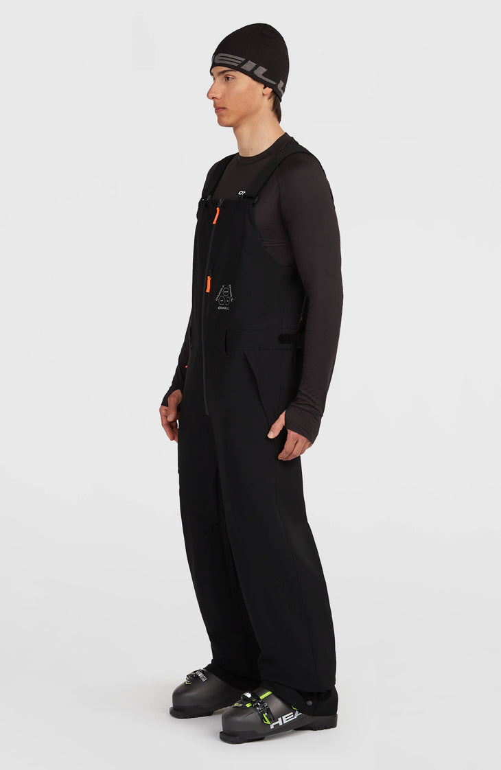FWC'Peak Bib wintersportbroek | Black Out