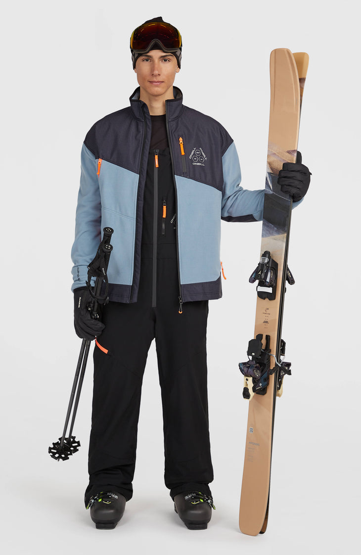 FWC'Peak Bib wintersportbroek | Black Out