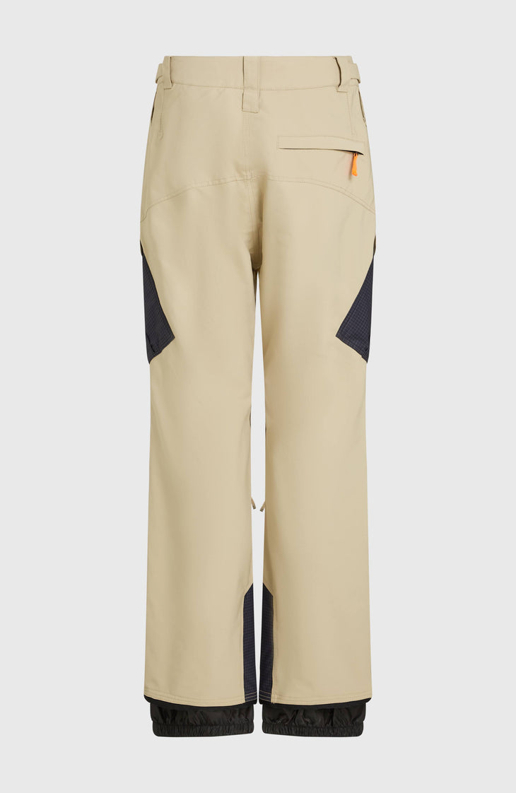 FWC'Peak Cargo wintersportbroek | Olive Blush Colour Block