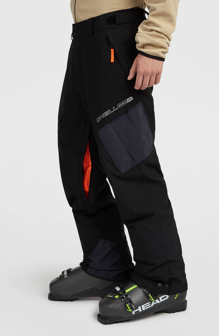 FWC'Peak Cargo wintersportbroek | Black Out Colour Block