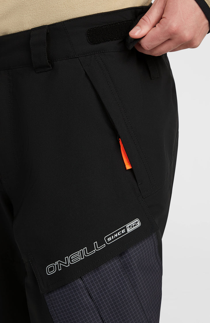 FWC'Peak Cargo wintersportbroek | Black Out Colour Block