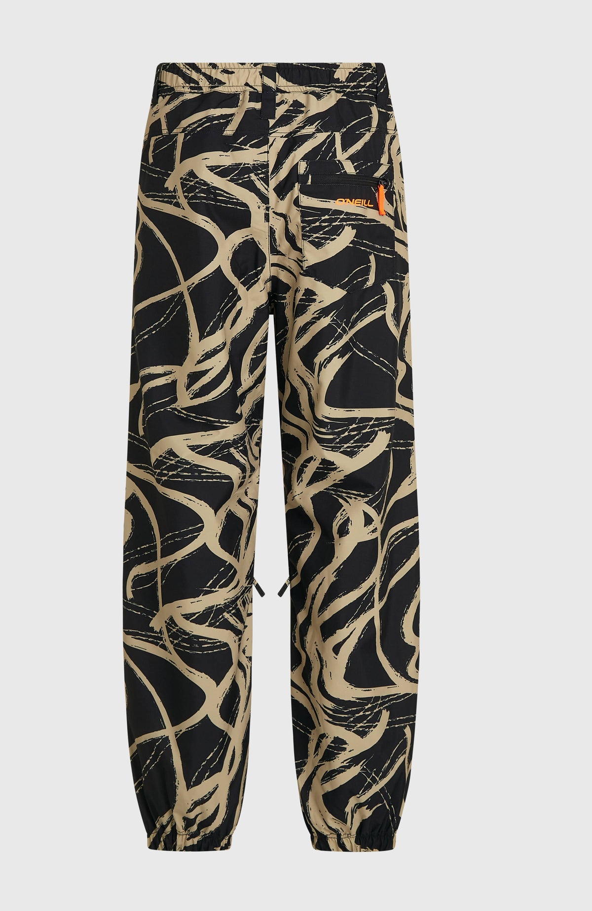 FWC Oversized wintersportbroek | Beige Snowtracks