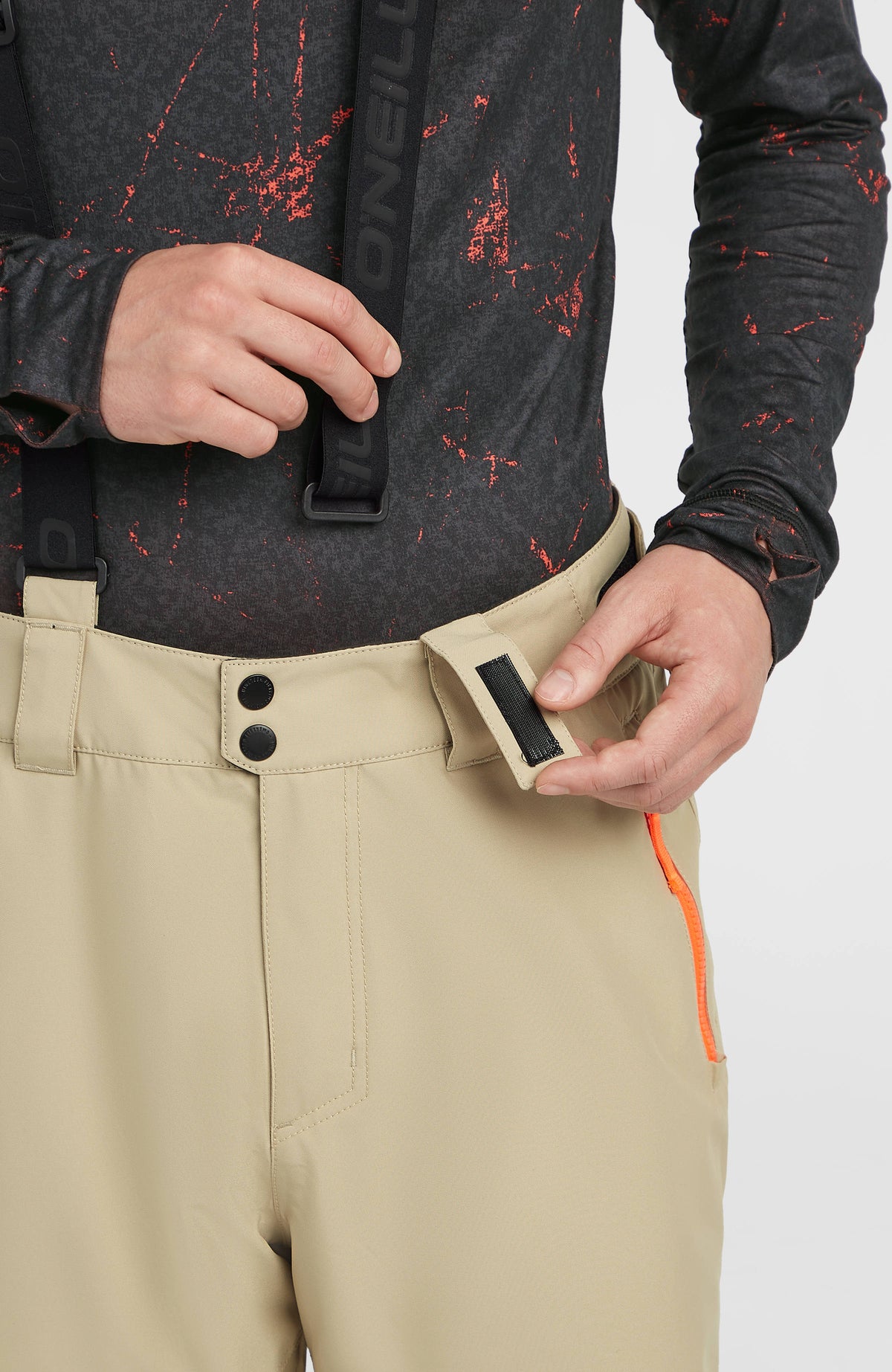 FWC'Cruz wintersportbroek met bretels | Olive Blush
