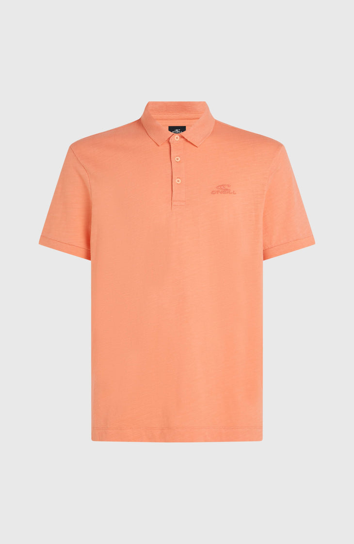 Slub polo | Funky Peach