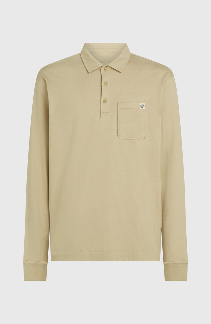 O'Riginals polo met lange mouwen | Olive Blush