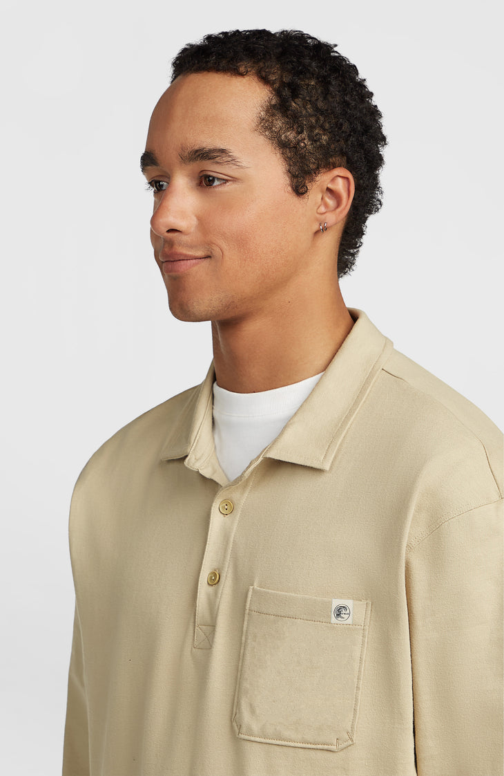 O'Riginals polo met lange mouwen | Olive Blush