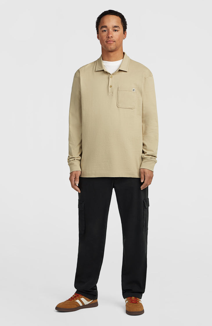 O'Riginals polo met lange mouwen | Olive Blush