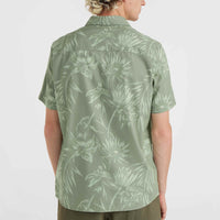 Mix and Match Floral overhemd | Green Tonal Tropicana